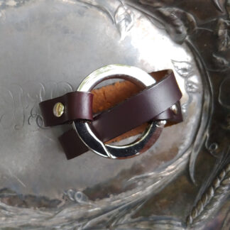 Round ring shawl cuff espresso 00454