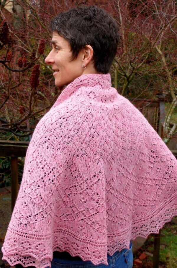 Rose Garden Shawl